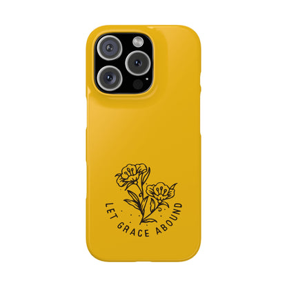 Let Grace Abound: Inspirational Phone Case