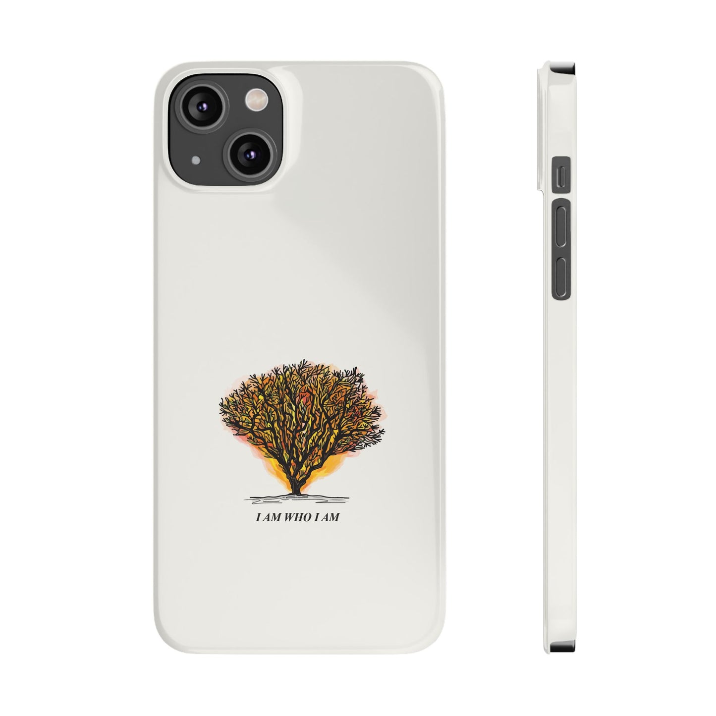 "I Am Who I Am" Christian Phone Case