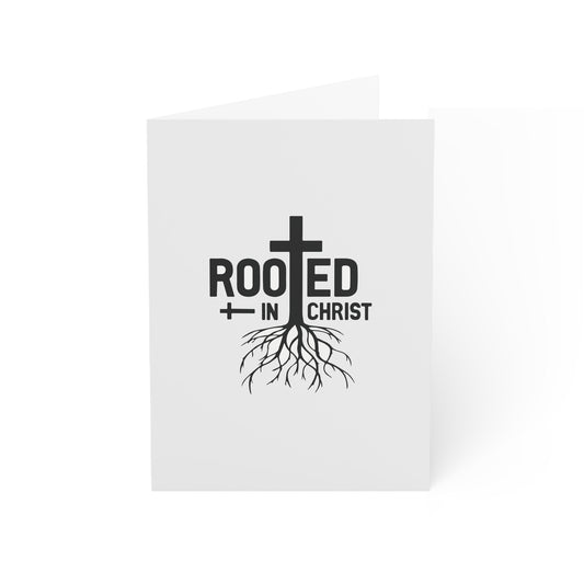 Rooted in Christ - Faith and Trust - Greetings Card