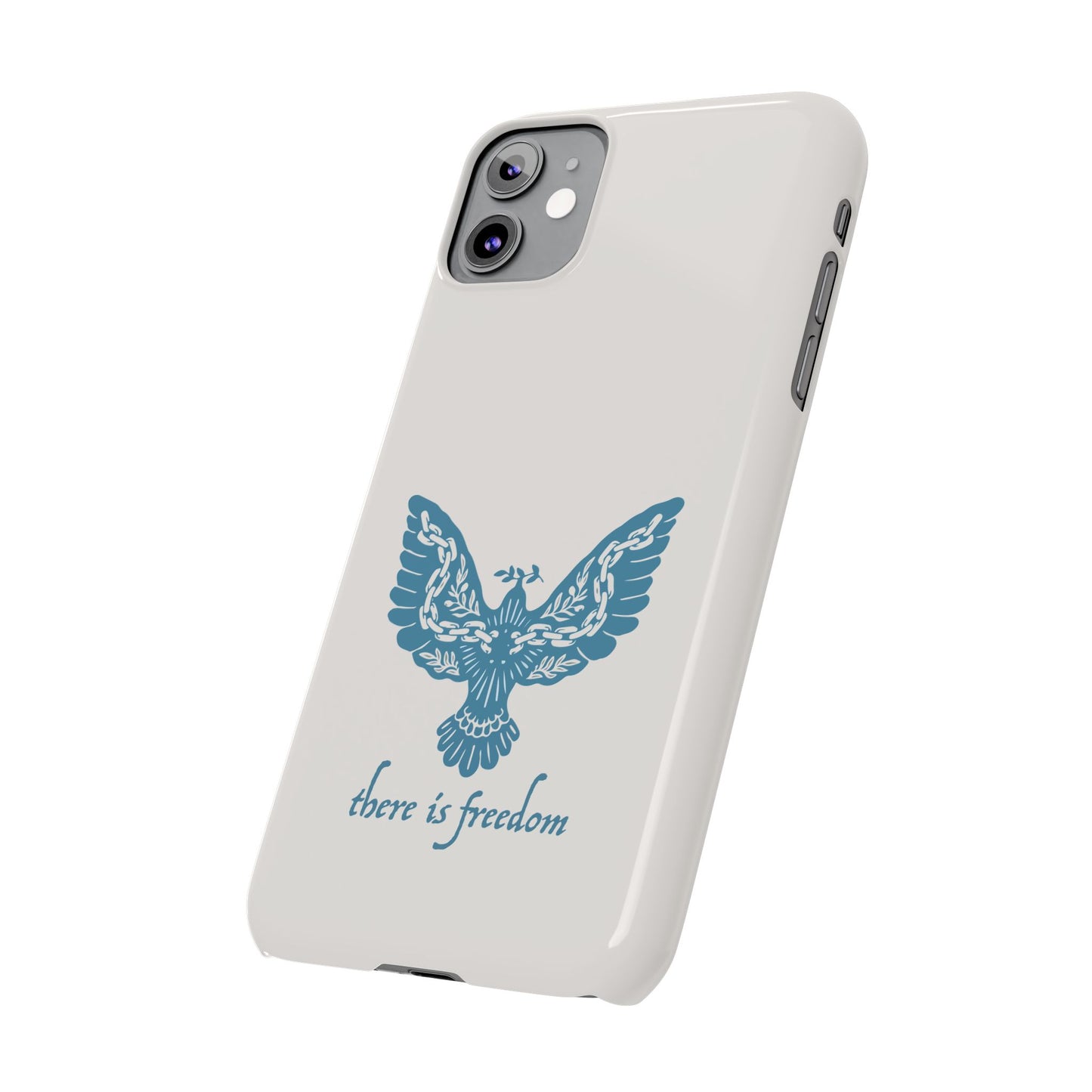 Freedom in Faith: Dual-Layer Phone Case