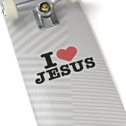 "I Love Jesus" Vinyl Sticker