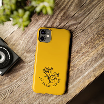 Let Grace Abound: Inspirational Phone Case