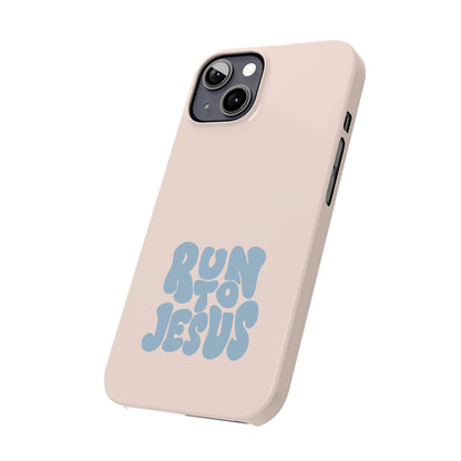 Run to Jesus: Faith-Inspired Protective Phone Case