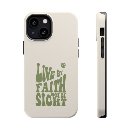 Live by Faith" Durable Phone Case – Trust in Every Moment