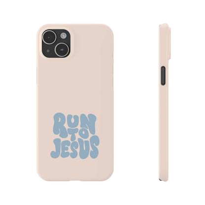 Run to Jesus: Faith-Inspired Protective Phone Case