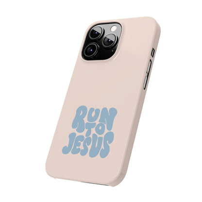 Run to Jesus: Faith-Inspired Protective Phone Case