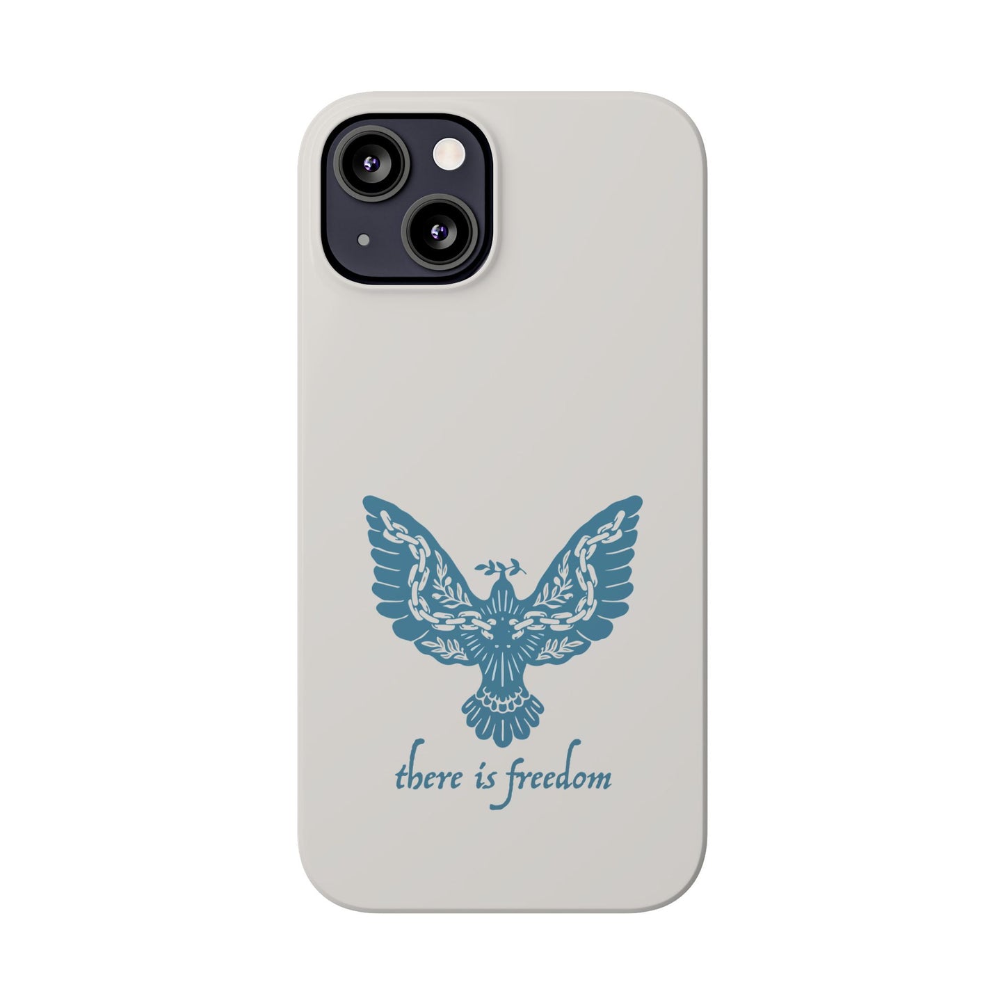 Freedom in Faith: Dual-Layer Phone Case