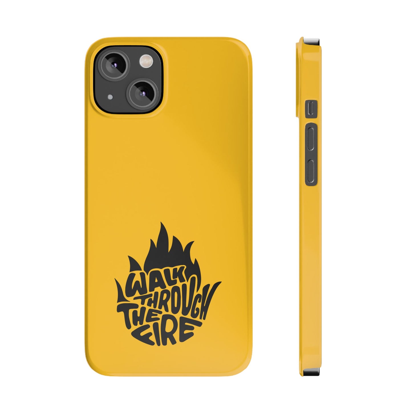 Walk Through Fire - Faith-Inspired Protective Phone Case