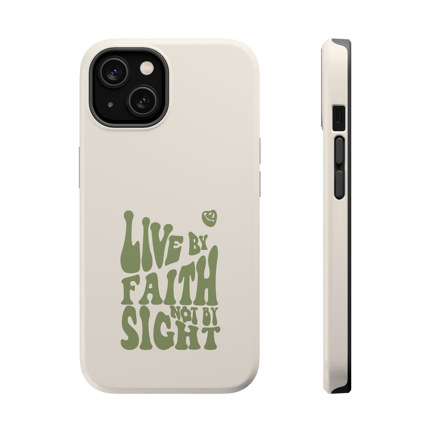 Live by Faith" Durable Phone Case – Trust in Every Moment