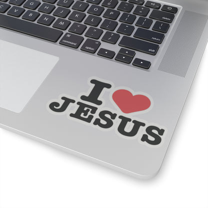 "I Love Jesus" Vinyl Sticker