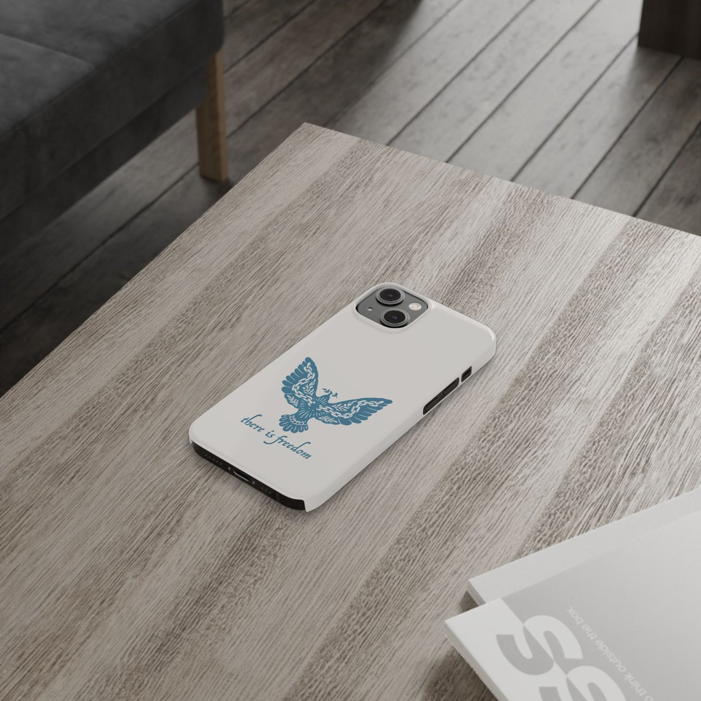 Freedom in Faith: Dual-Layer Phone Case