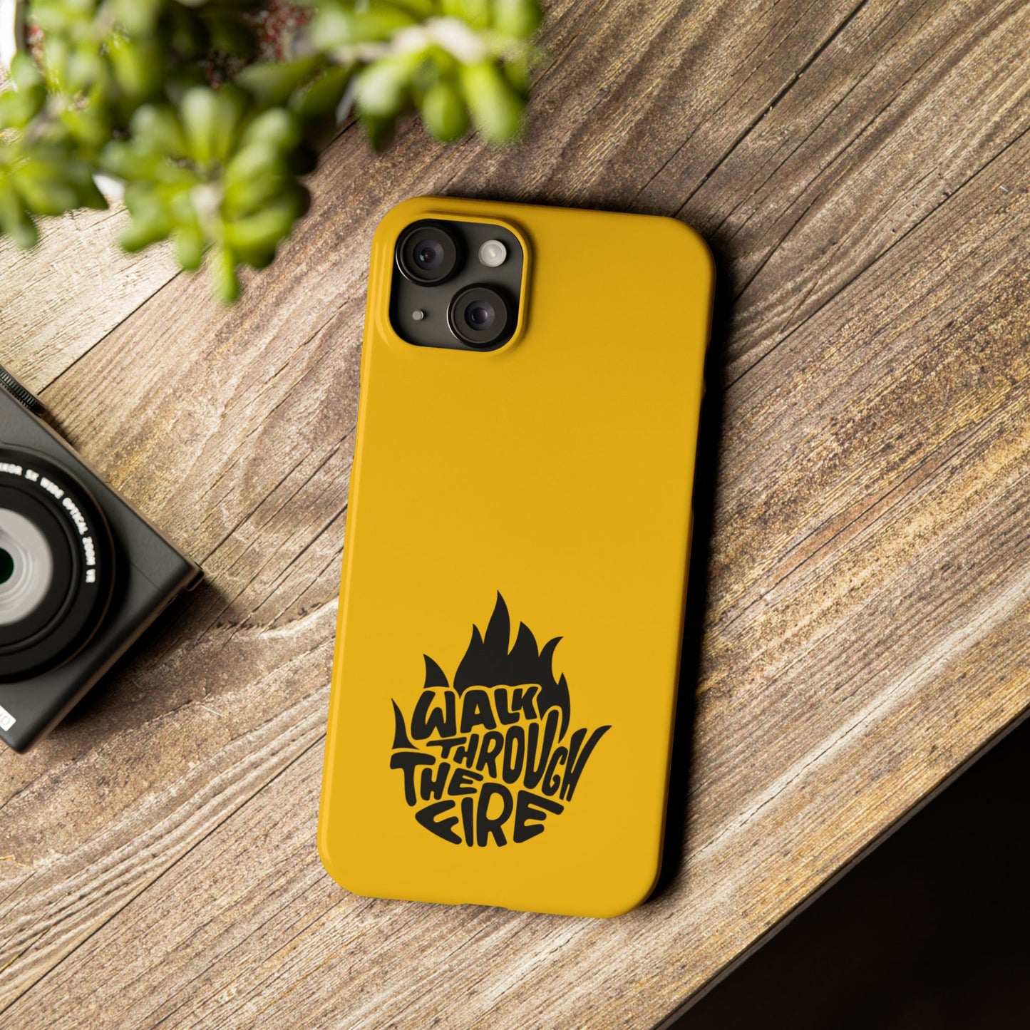 Walk Through Fire - Faith-Inspired Protective Phone Case