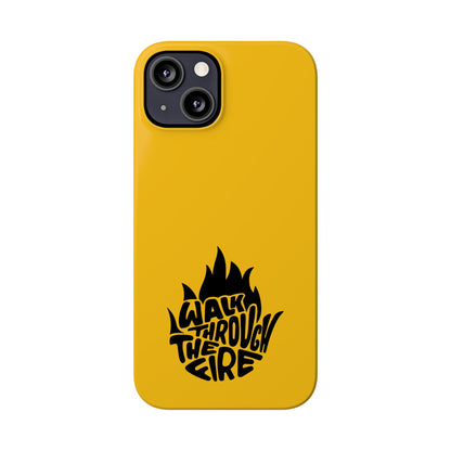 Walk Through Fire - Faith-Inspired Protective Phone Case