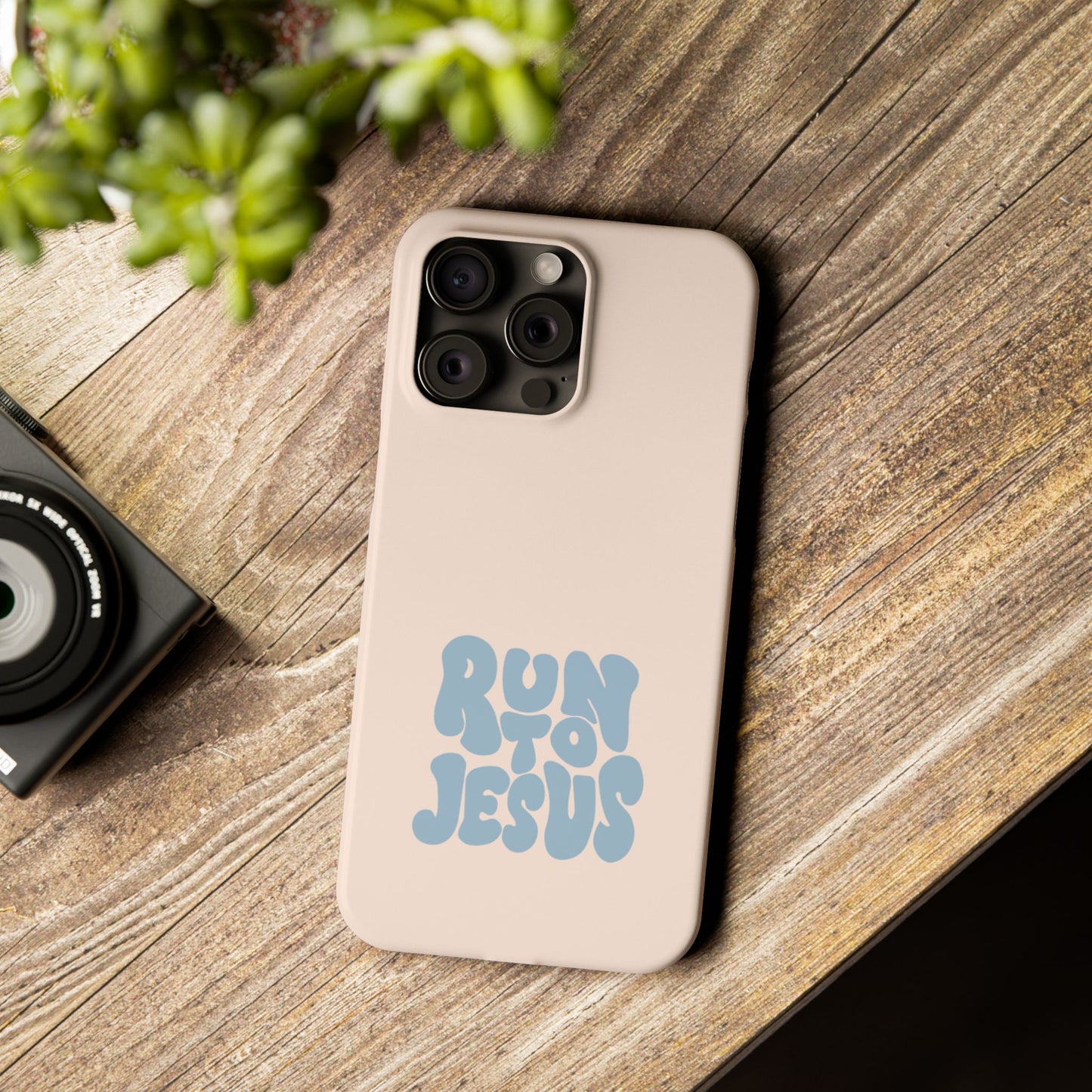 Run to Jesus: Faith-Inspired Protective Phone Case