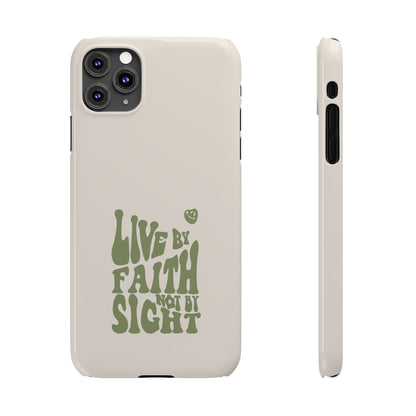 Live by Faith" Durable Phone Case – Trust in Every Moment