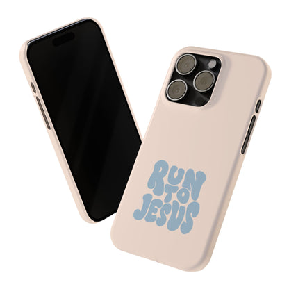 Run to Jesus: Faith-Inspired Protective Phone Case