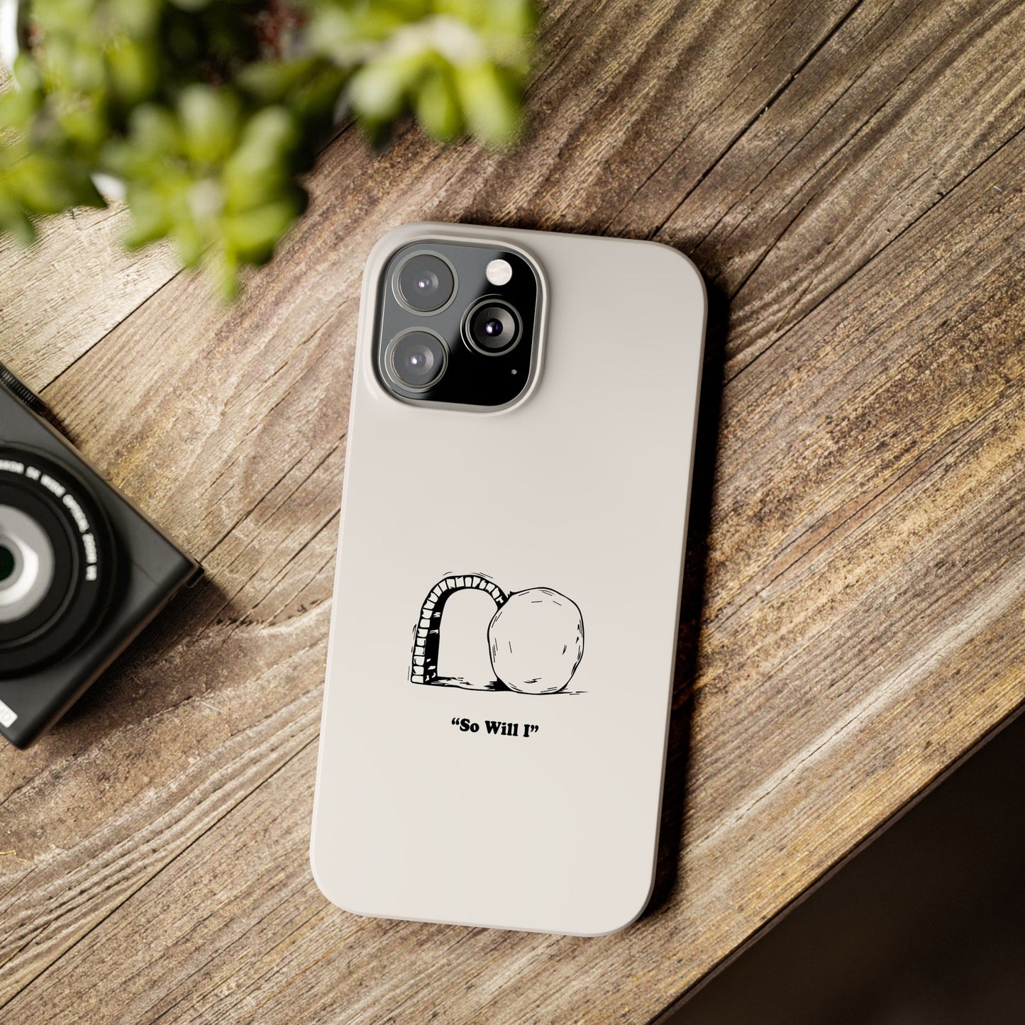 "So Will I" Dual-Layer Christian Phone Case – Inspired by Psalm 148