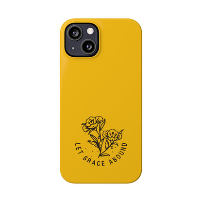 Let Grace Abound: Inspirational Phone Case