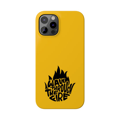 Walk Through Fire - Faith-Inspired Protective Phone Case