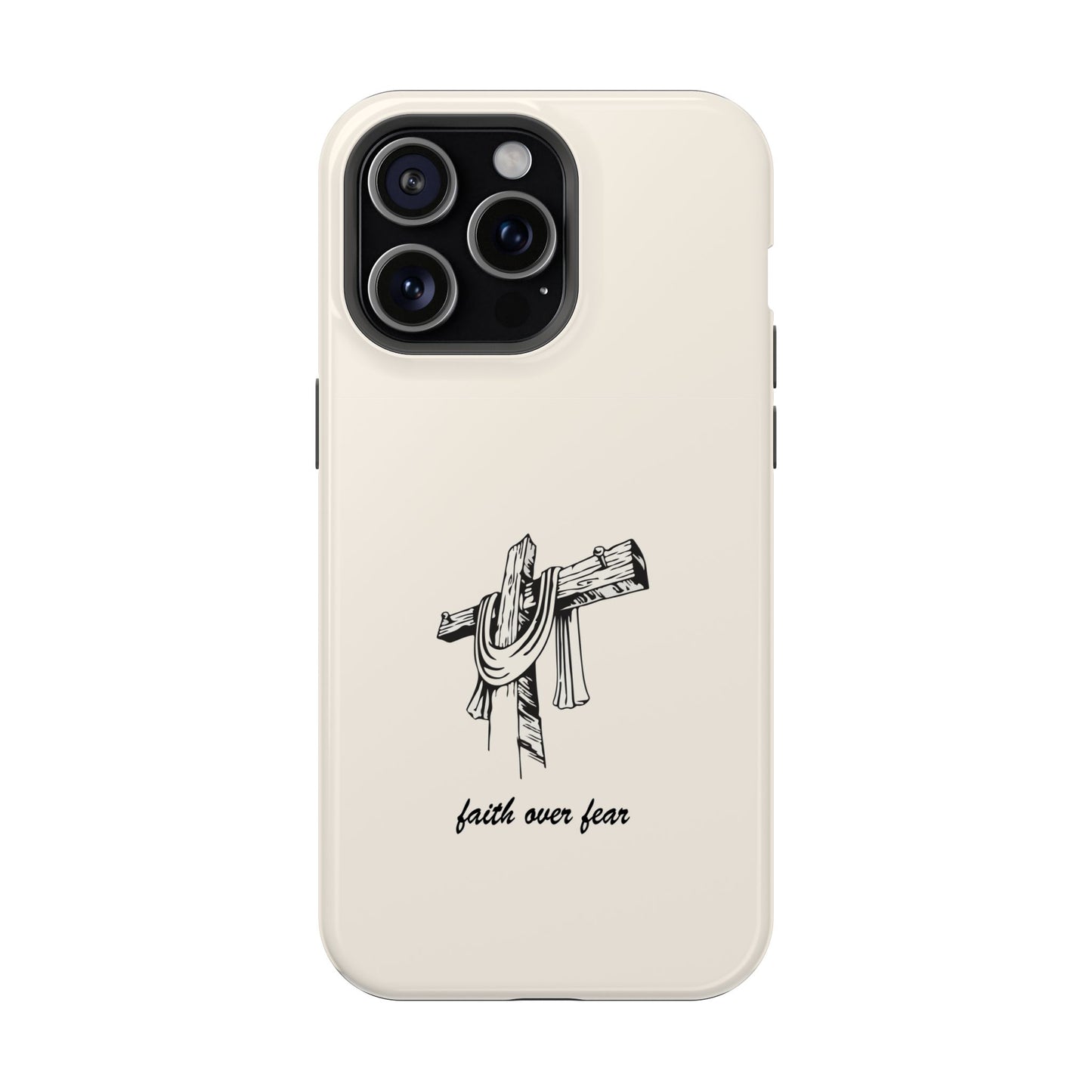 Faith Over Fear: Dual-Layer Phone Case