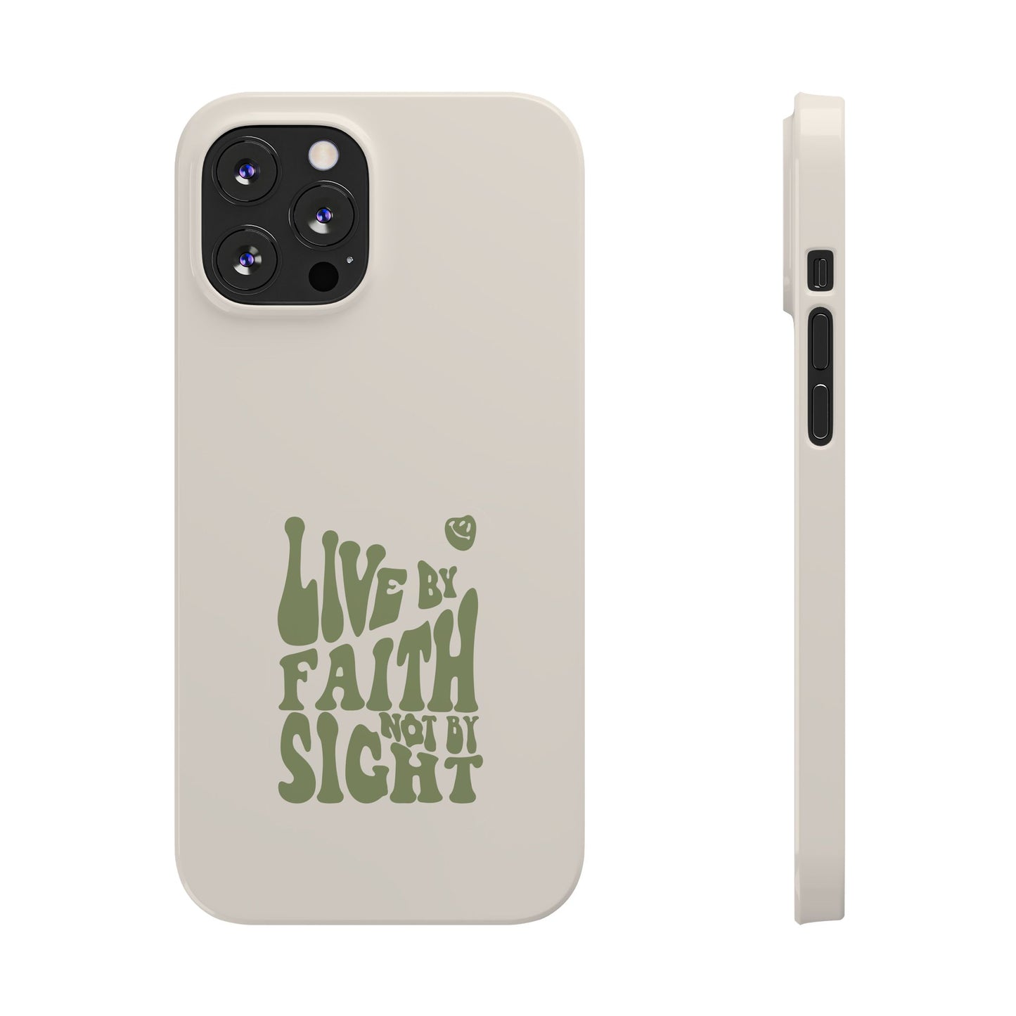 Live by Faith" Durable Phone Case – Trust in Every Moment