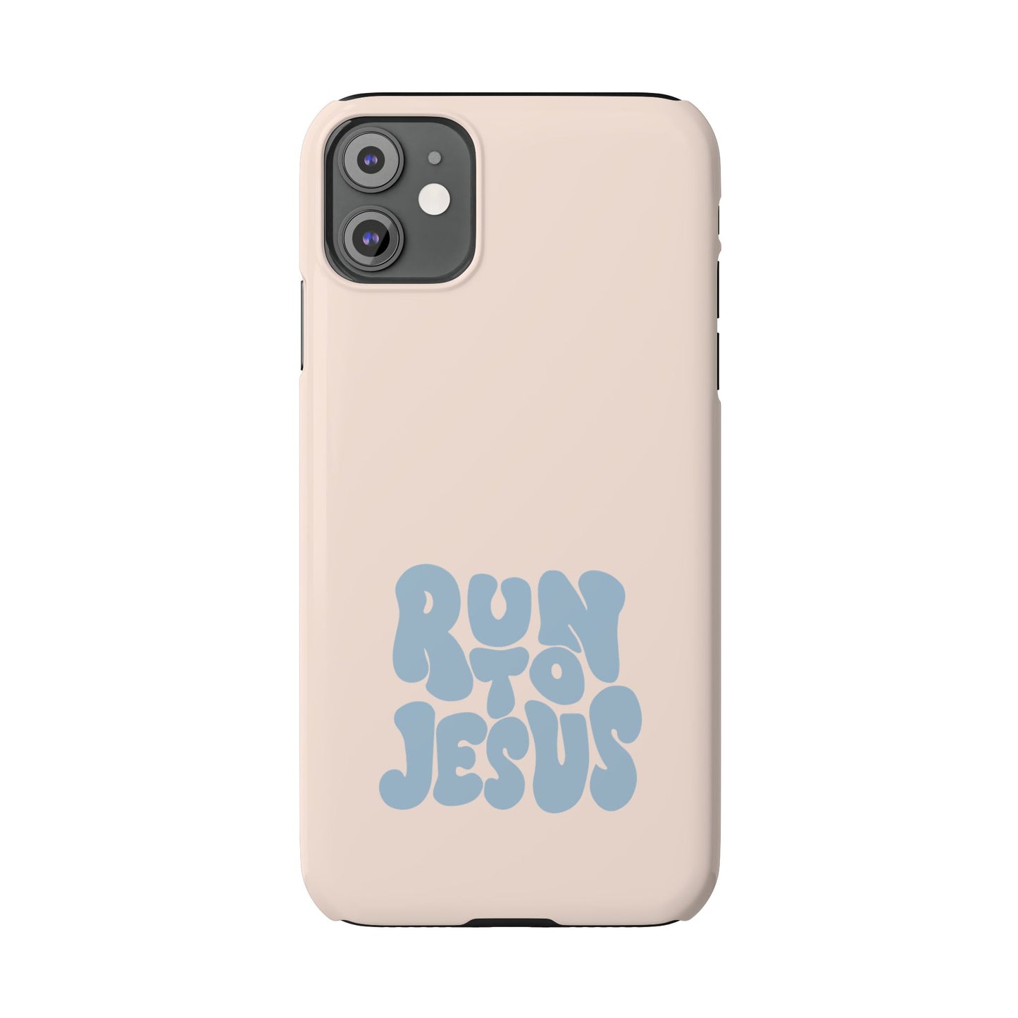 Run to Jesus: Faith-Inspired Protective Phone Case