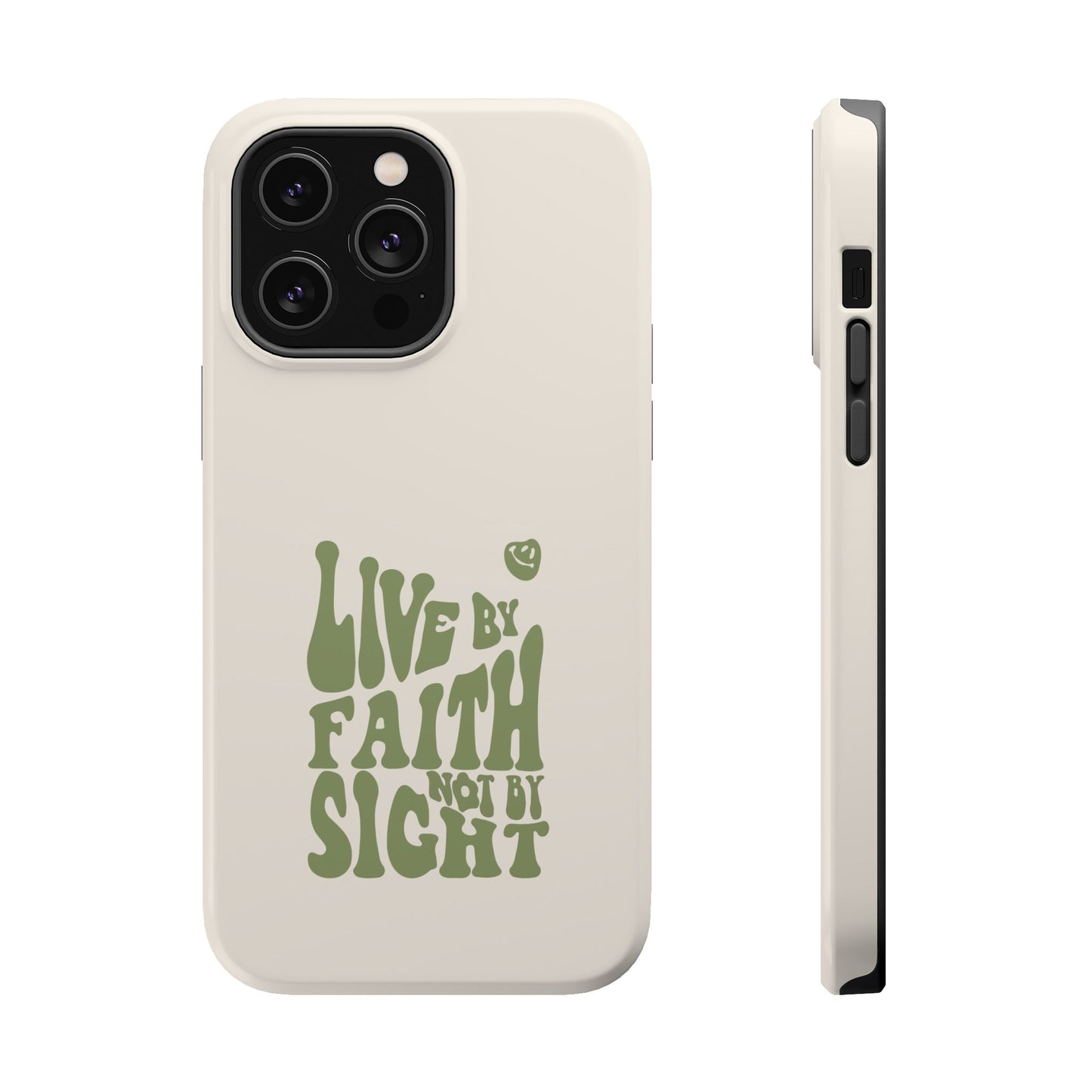 Live by Faith" Durable Phone Case – Trust in Every Moment