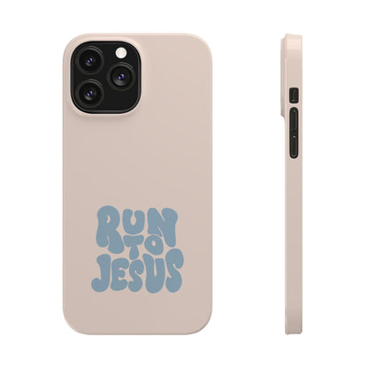 Run to Jesus: Faith-Inspired Protective Phone Case