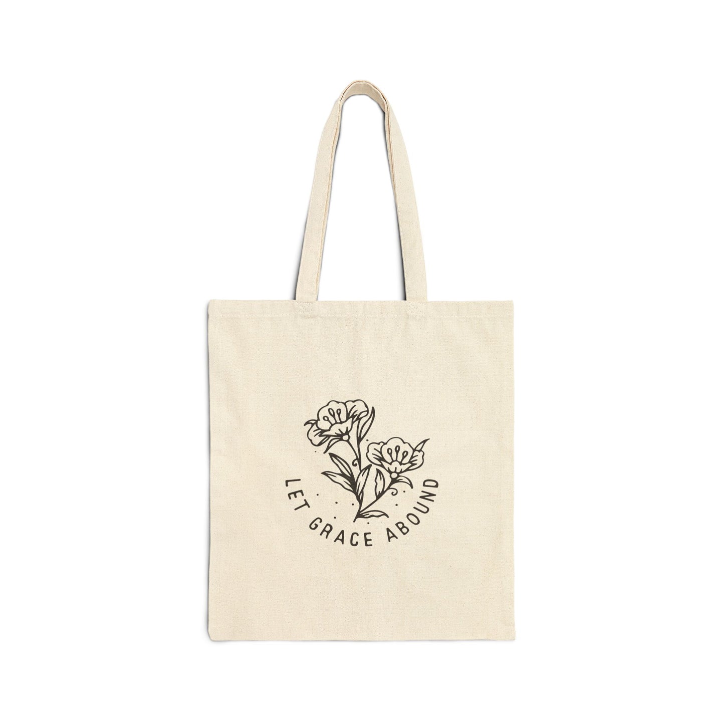 "Let Grace Abound" - Cotton Tote Bag