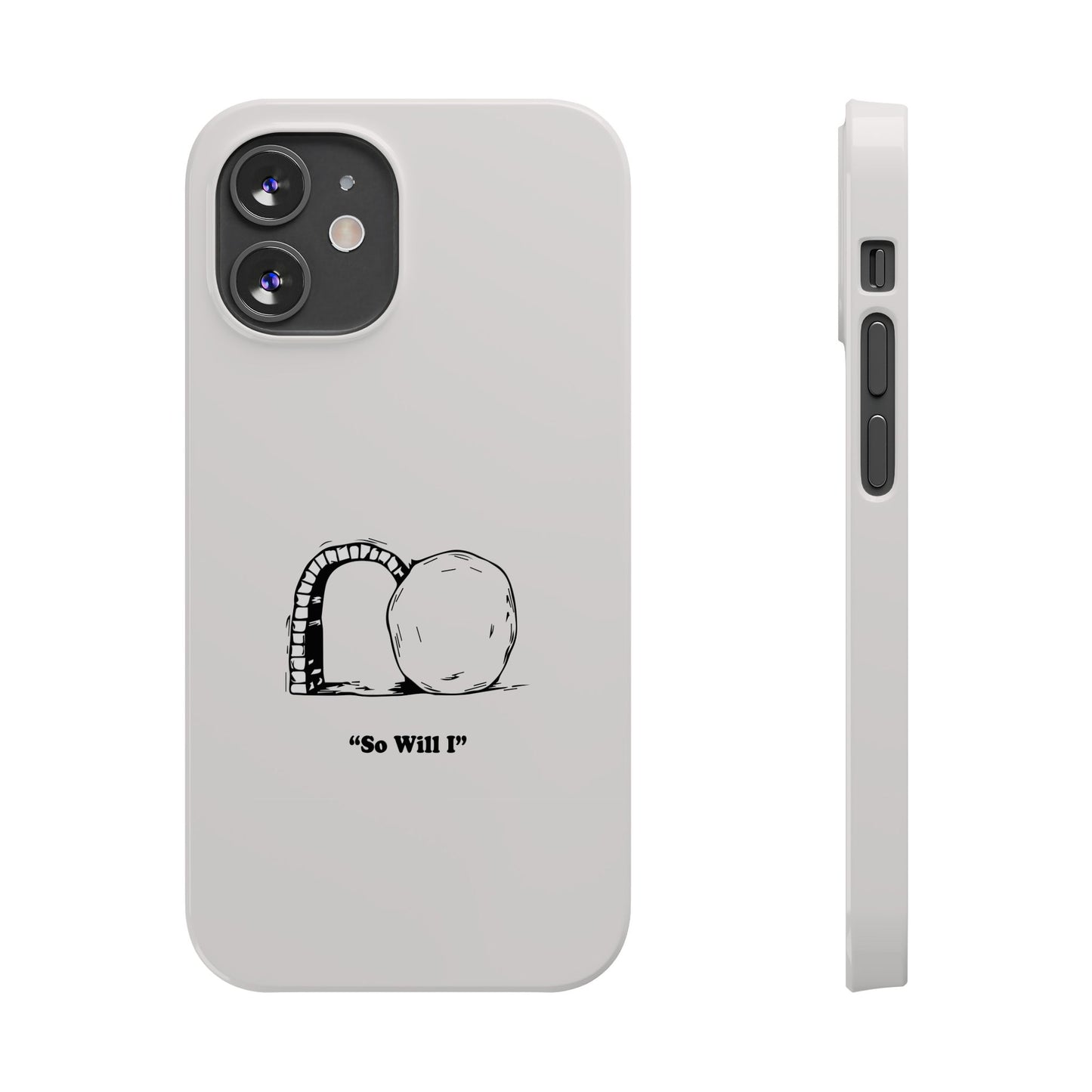 "So Will I" Dual-Layer Christian Phone Case – Inspired by Psalm 148