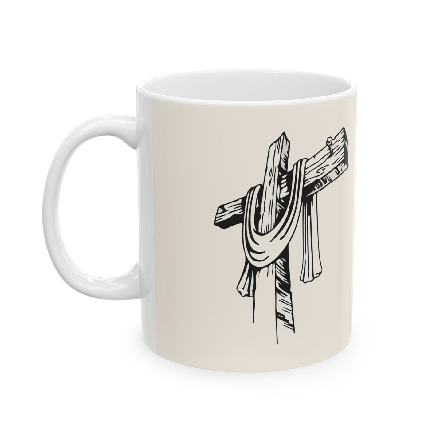 "Faith Over Fear" - Ceramic Coffee Mug