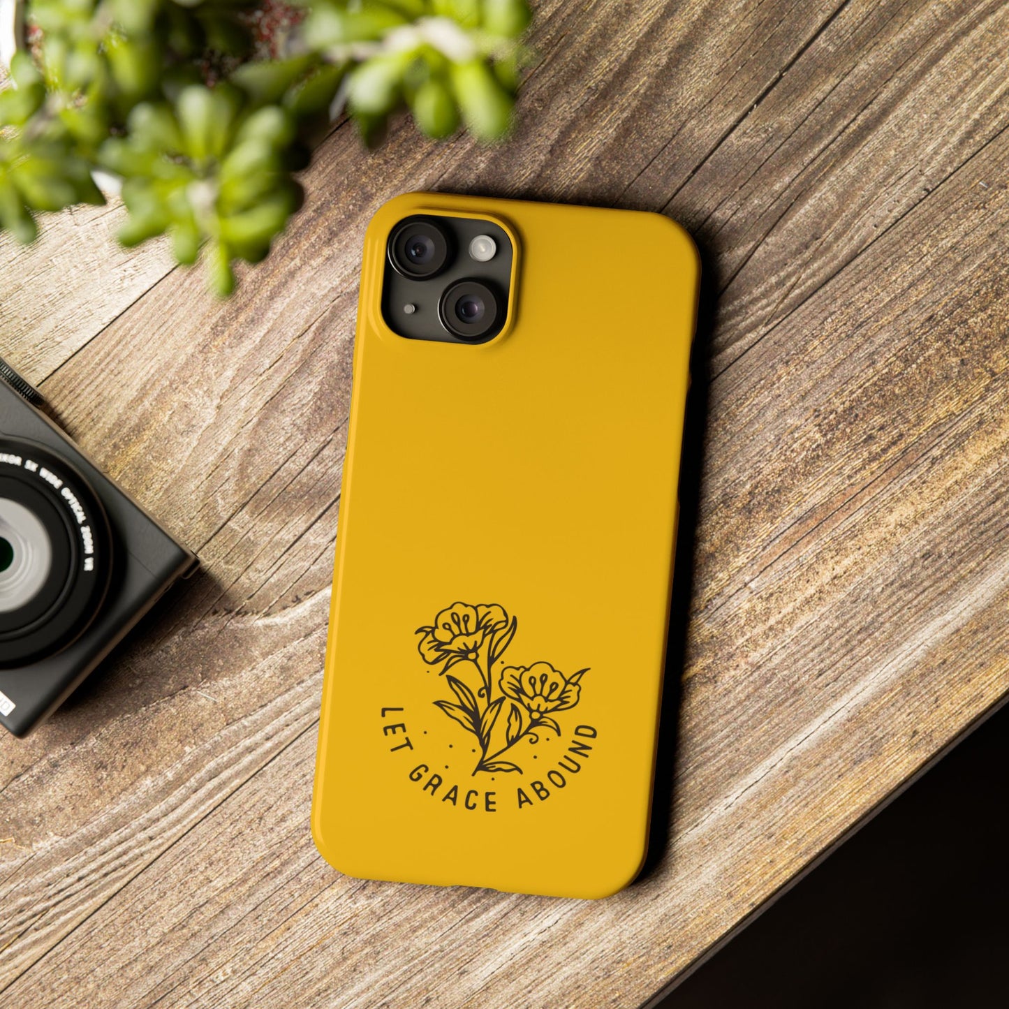 Let Grace Abound: Inspirational Phone Case