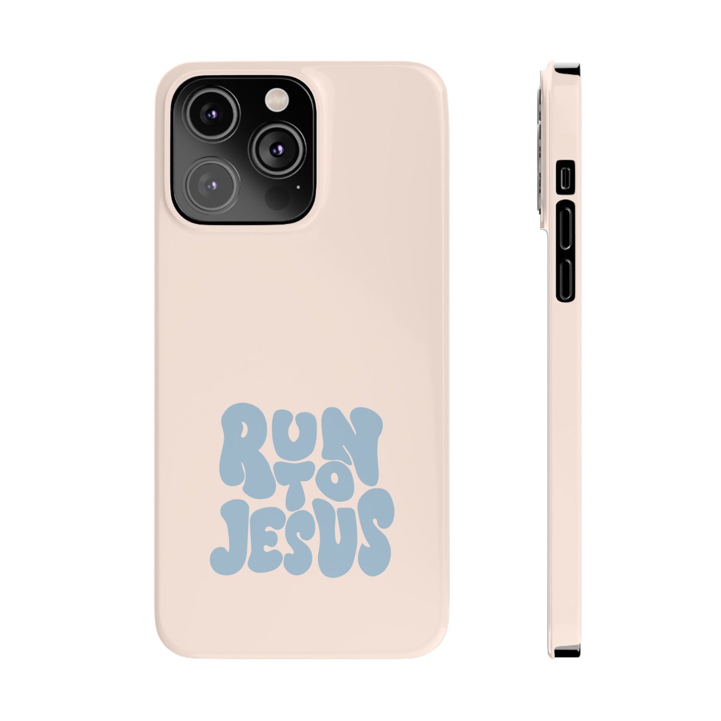 Run to Jesus: Faith-Inspired Protective Phone Case