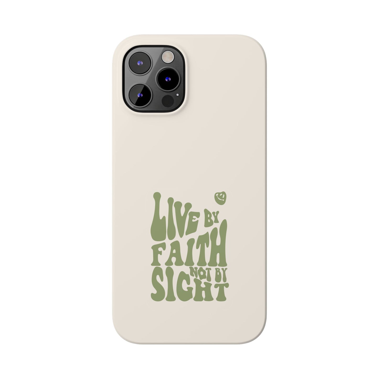 Live by Faith" Durable Phone Case – Trust in Every Moment