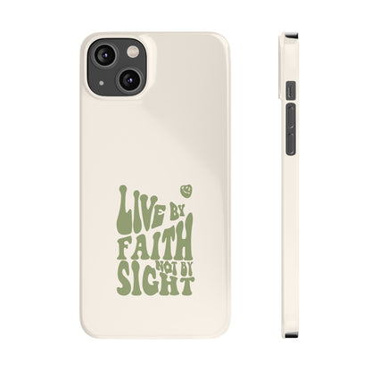 Live by Faith" Durable Phone Case – Trust in Every Moment