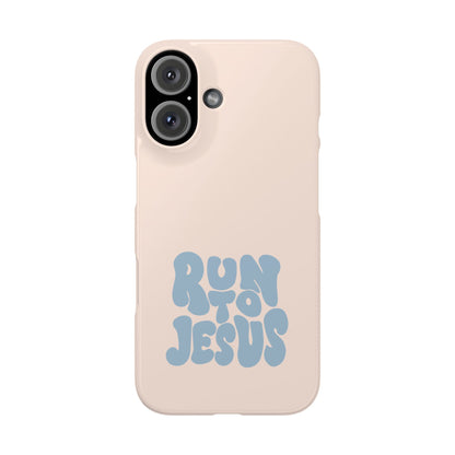 Run to Jesus: Faith-Inspired Protective Phone Case