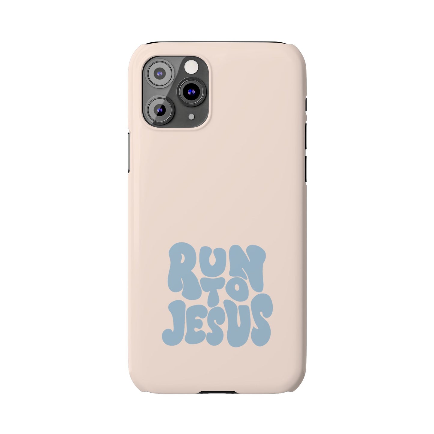 Run to Jesus: Faith-Inspired Protective Phone Case