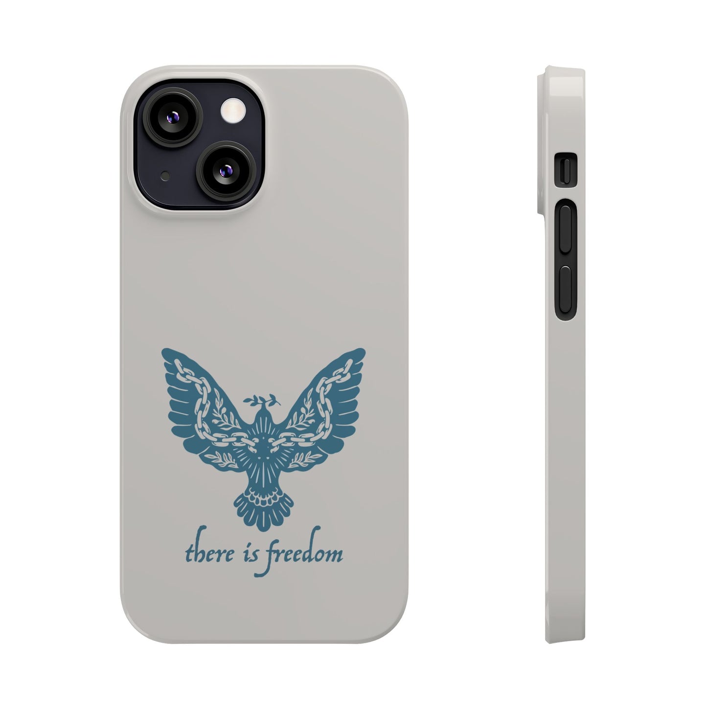 Freedom in Faith: Dual-Layer Phone Case