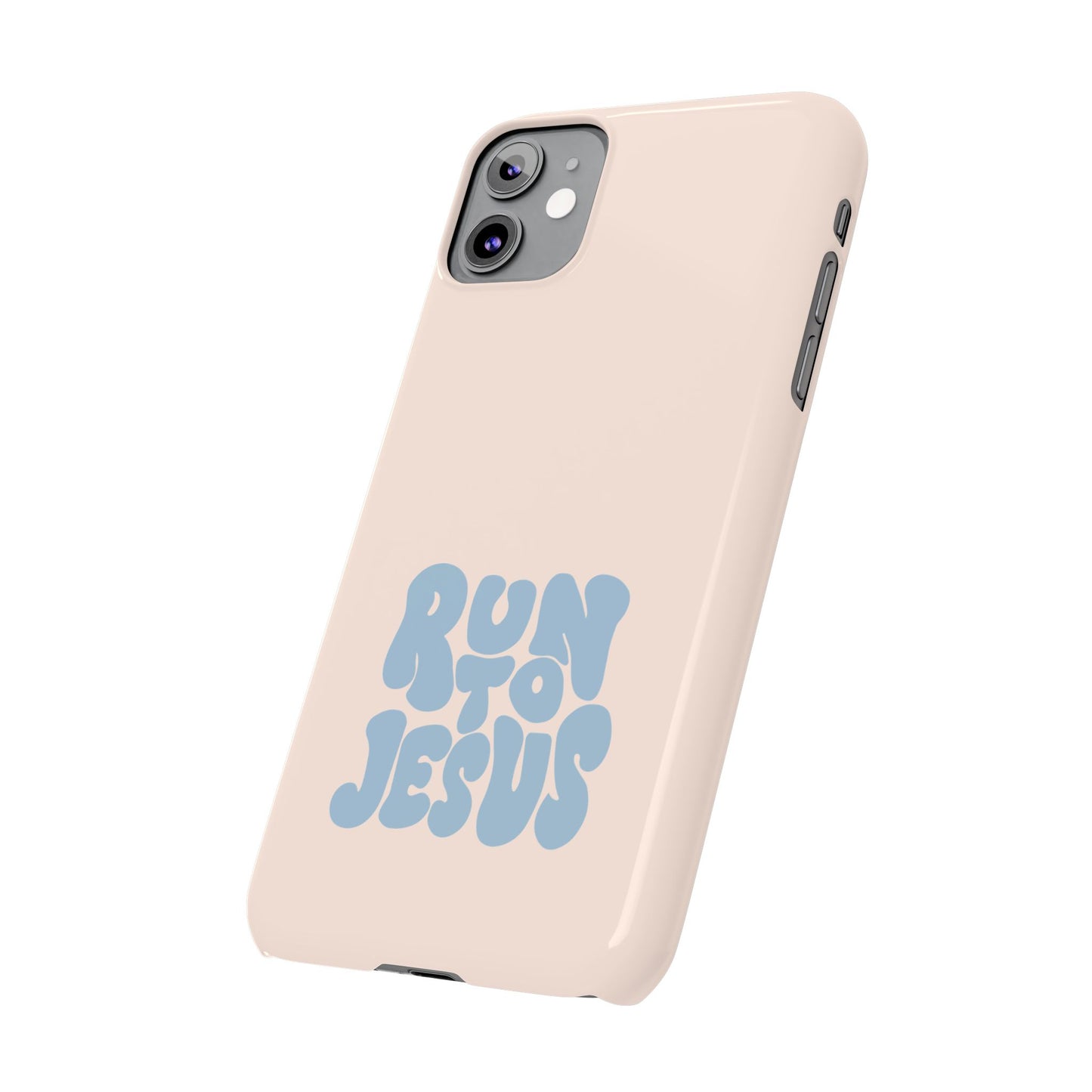 Run to Jesus: Faith-Inspired Protective Phone Case