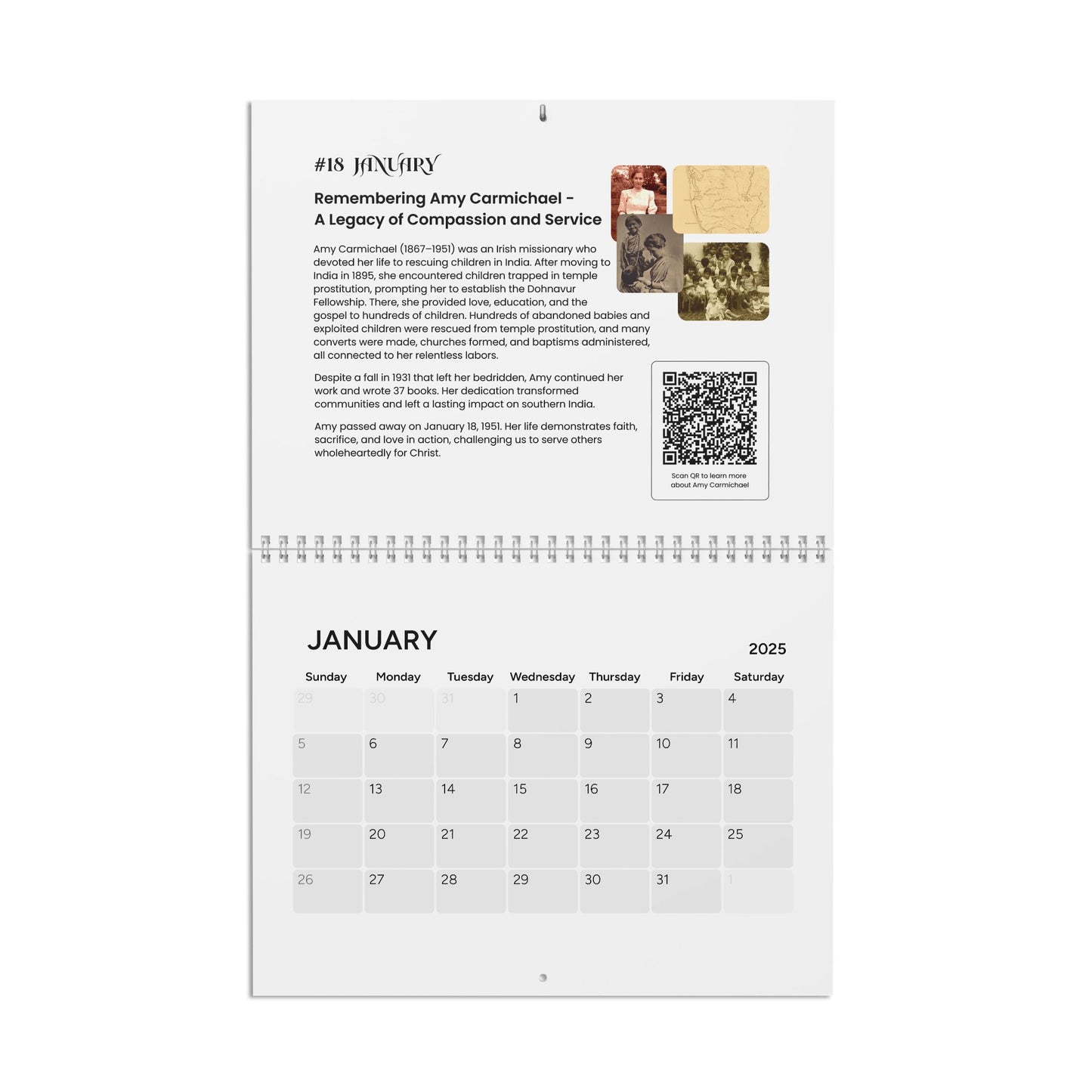 Christian History - Calendar 2025