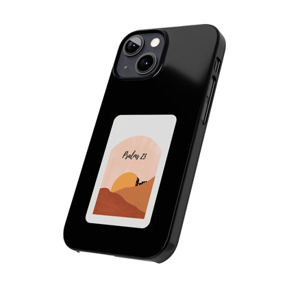 Dual-Layer Phone Case Inspired by Psalm 23 - #Black