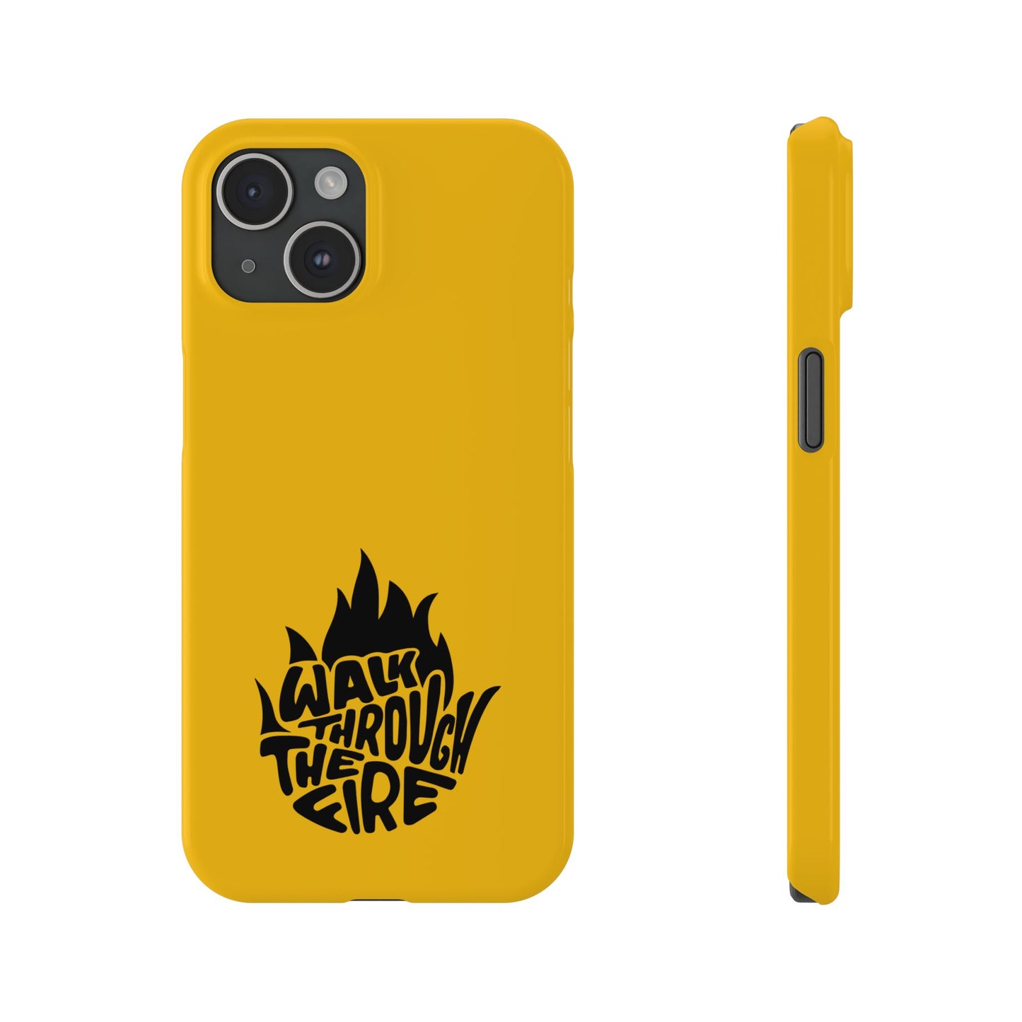 Walk Through Fire - Faith-Inspired Protective Phone Case