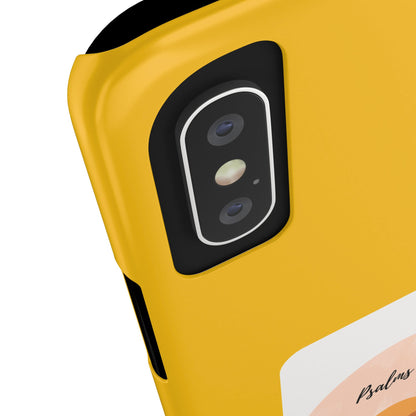 Dual-Layer Phone Case Inspired by Psalm 23 - #yellow