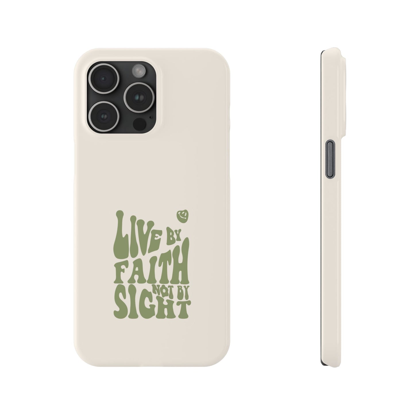 Live by Faith" Durable Phone Case – Trust in Every Moment