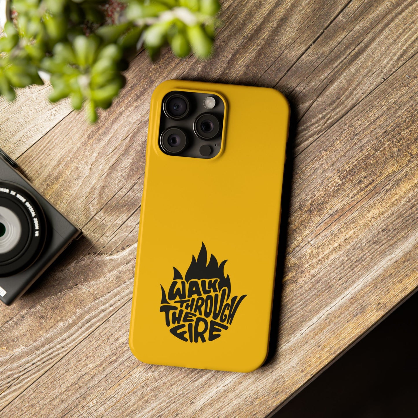 Walk Through Fire - Faith-Inspired Protective Phone Case