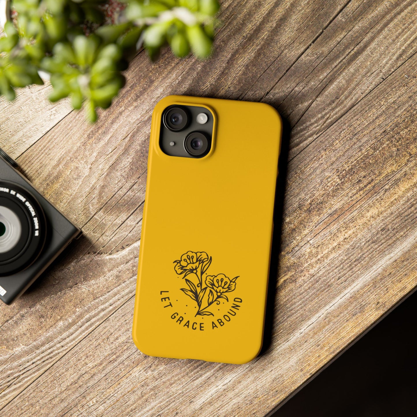 Let Grace Abound: Inspirational Phone Case