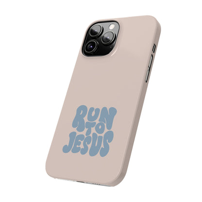 Run to Jesus: Faith-Inspired Protective Phone Case