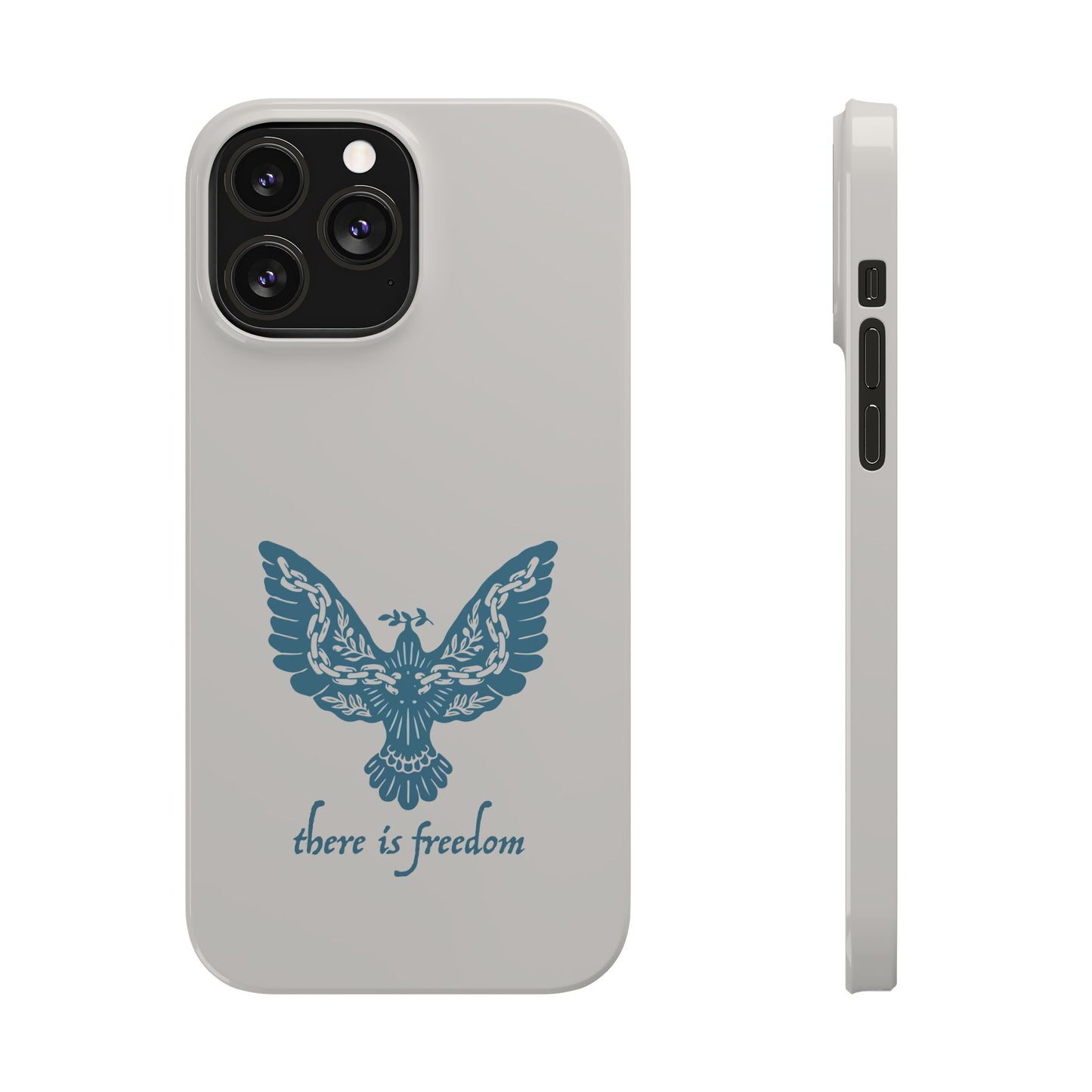 Freedom in Faith: Dual-Layer Phone Case