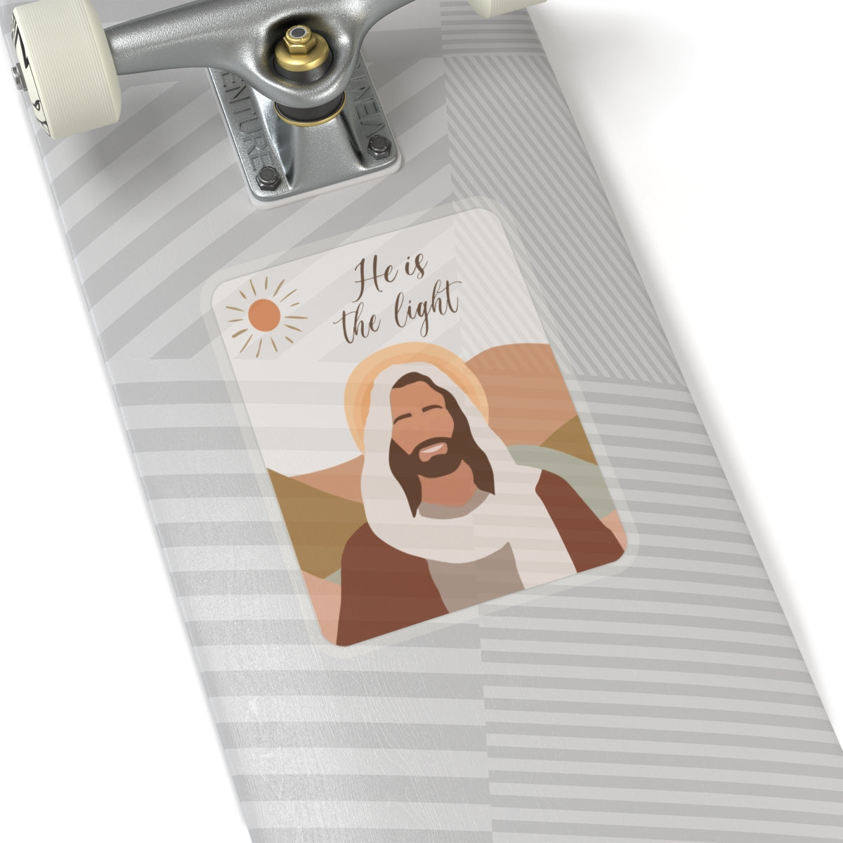 "He is the Light" - Christian Sticker