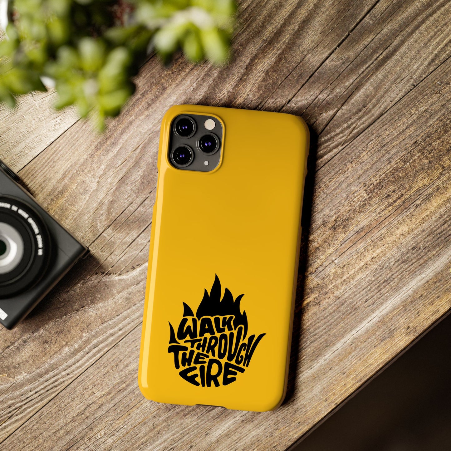 Walk Through Fire - Faith-Inspired Protective Phone Case